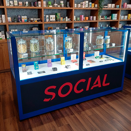 Weed Display Cabinets