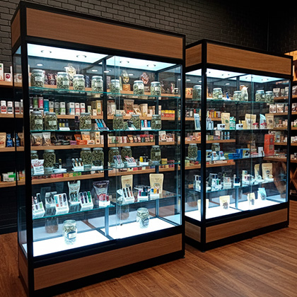 Weed Display Cabinets
